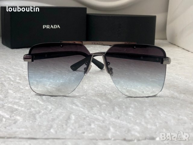 Prada 2023 мъжки слънчеви очила, снимка 2 - Слънчеви и диоптрични очила - 39071216