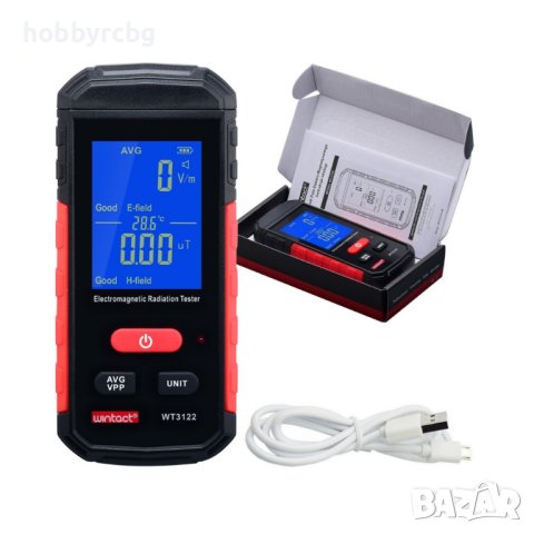 WT3122, Тестер за електромагнитни полета с аларма за високи стойности, снимка 7 - Друга електроника - 44212461