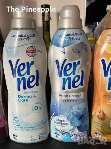 Внос Германия Ver Nel и Lenor, снимка 3 - Перилни препарати и омекотители - 53507451