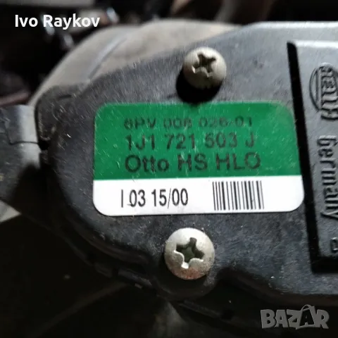  Педал газ за Seat Leon Hatchback I (11.1999 - 06.2006), 1J1721503J , снимка 2 - Части - 47719297