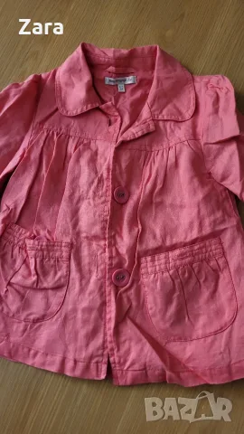 Ленено яке Marks & Spencer, 6-7г, снимка 3 - Детски якета и елеци - 55852382