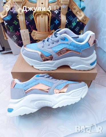 Дамски маратонки Guess by Marciano 🩵, снимка 2 - Маратонки - 51976122