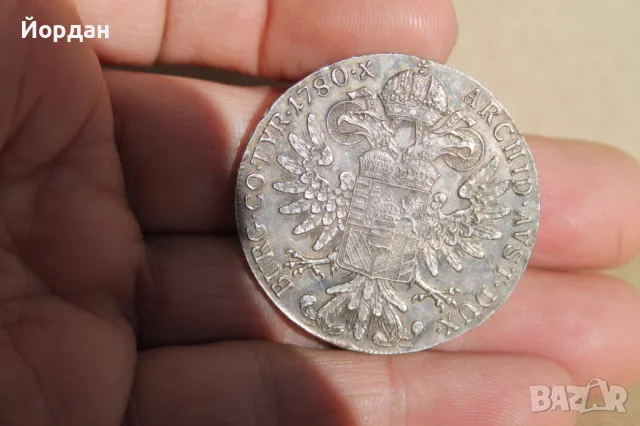 Австрийски сребърен талек, снимка 8 - Нумизматика и бонистика - 47812858