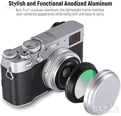  Нов UV Защитен филтър за фотоапарат лещи с HD оптично стъкло Fujifilm, снимка 3 - Чанти, стативи, аксесоари - 41455765