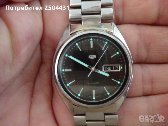 сеико 5 7s26, снимка 6 - Мъжки - 52792593