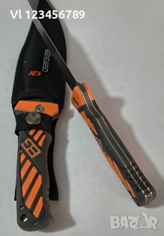 Нож Gerber Bear Grylls  125х250 мм, снимка 4 - Ножове - 53748622