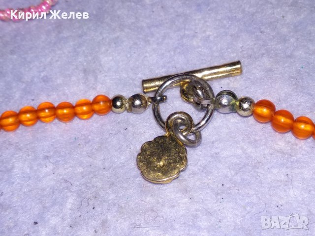 ДВЕ СТАРИ МЪНИСТЕНИ ГЕРДАНЧЕТА КОЛИЕТА РЪЧНА ИЗРАБОТКА ФИНИ НЕЖНИ БЛЕСТЯЩИ 38942, снимка 10 - Колиета, медальони, синджири - 41865539
