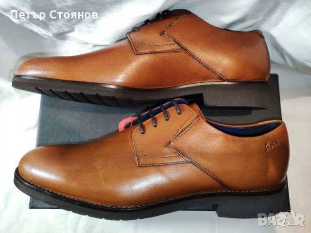 Удобни мъжки половинки от естествена кожа SIOUX №43, снимка 6 - Официални обувки - 35737551