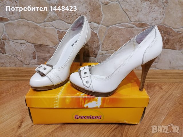 Дамски ежедневни и елегантни обувки на ток, снимка 1 - Дамски обувки на ток - 35765125
