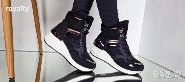 Nike Стилни Дамски Зимни Боти 