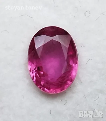 Рядък розовеещ рубин от Тайланд с VS чистота - 0.90кт.! Нов!, снимка 3 - Други - 48079470