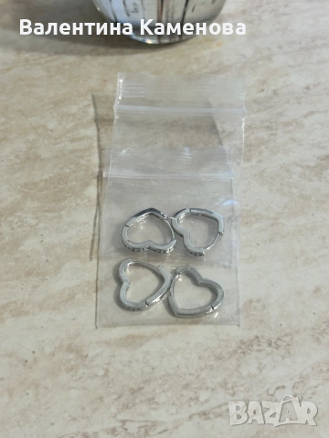 Сребърни обеци(925)  ,нови .Английско закопчаване , снимка 9 - Обеци - 52350380