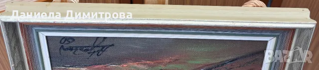 Живописна картина - планински пейзаж, снимка 8 - Картини - 56121324