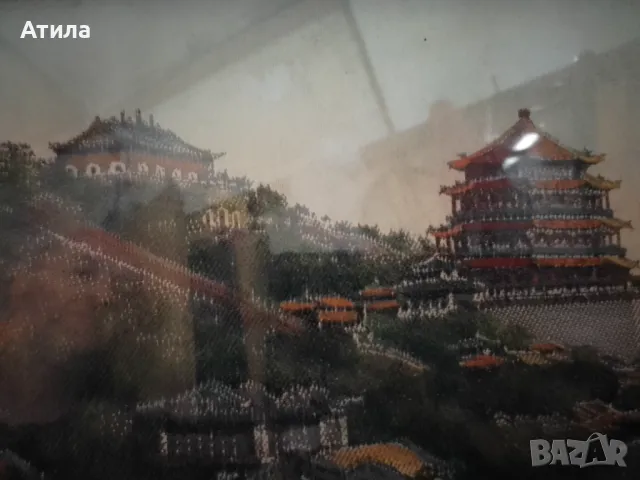 гоблен японски 60/30 см, снимка 5 - Гоблени - 47930222