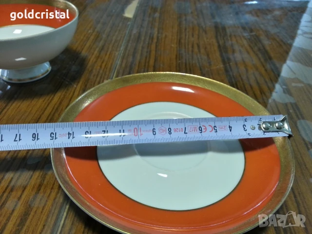 стар немски порцелан чаша за чай кафе, снимка 7 - Антикварни и старинни предмети - 18594164