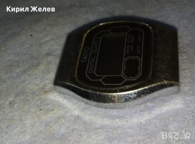 TAITO DIGITAL QUARTZ MADE in HONG KONG КВАРЦОВ ЕЛЕКТРОНЕН ВИНТИДЖ МОДЕЛ ЧАСОВНИК ХОНГ КОНГ 37442, снимка 8 - Мъжки - 42143653