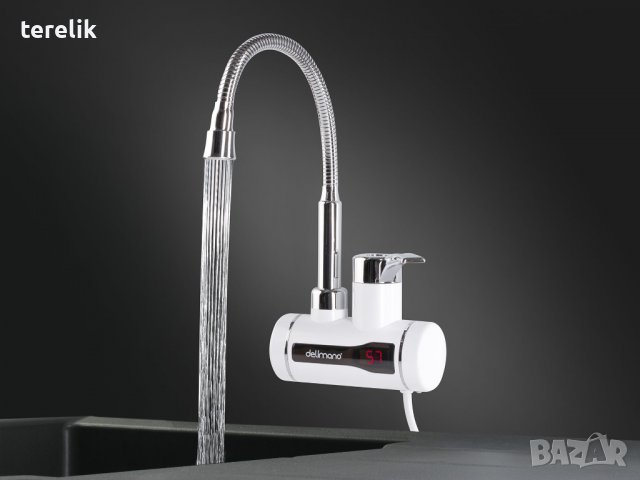 █▬█ █ ▀█▀ Нови Delimano Нагревател за вода 3000w Нови 24м гаранция с Дисплей и Без, 44,78 лв, снимка 7 - Бойлери - 39253424