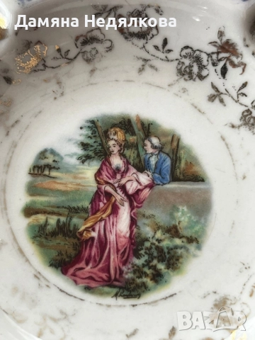 красив винтидж пепелник, снимка 2 - Антикварни и старинни предмети - 52106286