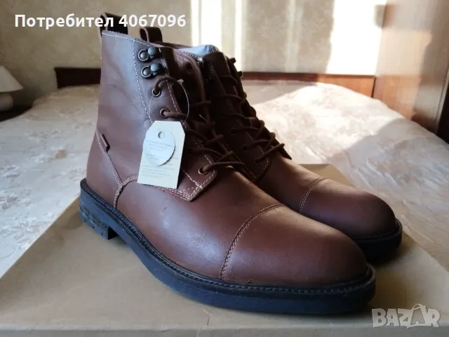Високи мъжки обувки Levi's - размер 44, снимка 2 - Други - 47870156