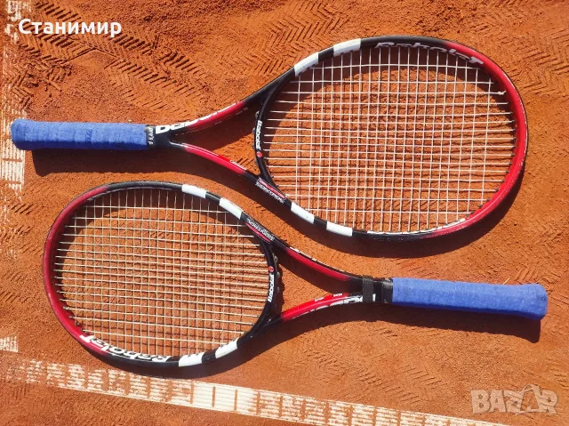 2 бр. Тенис ракети Babolat Pure Control Team (Размер на главата 97", Грип 3), снимка 4 - Тенис - 55783484