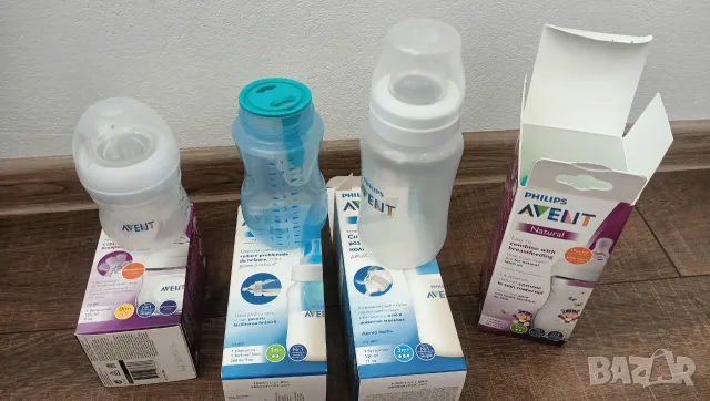 Бебешките шишета за хранене Philips Avent, снимка 6 - Прибори, съдове, шишета и биберони - 55728599