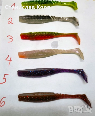 силиконова примамка funky 4 и 4.5 инча