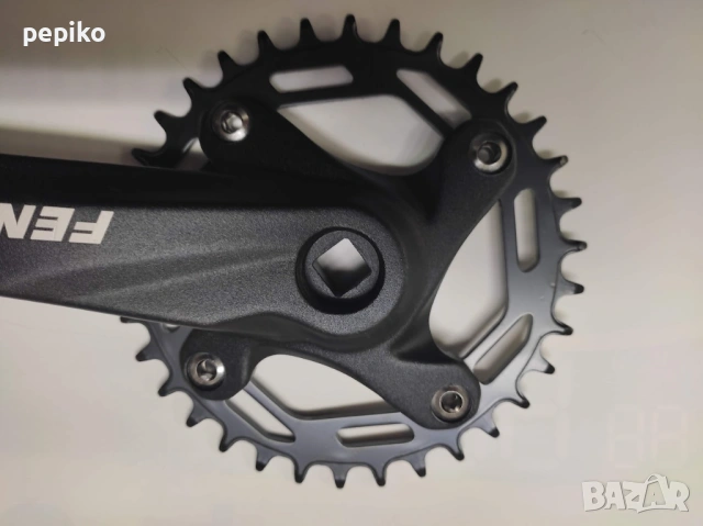 Продавам колела внос от Германия нови алуминиеви курбели FENIX Т 34, снимка 7 - Части за велосипеди - 53711246