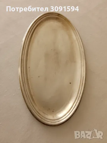  Италиански  сребърен Поднос проба 800 