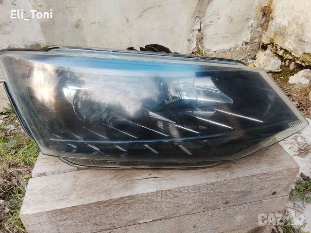 Десен фар за Шкода Фабия 3, снимка 11 - Части - 53739915