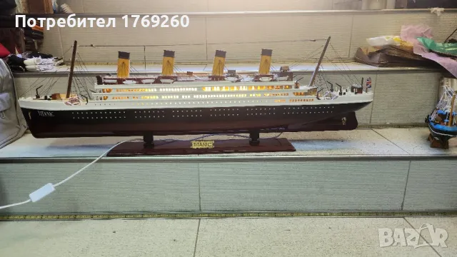 Продавам Голям светещ Титаник!, снимка 2 - Декорация за дома - 50094740