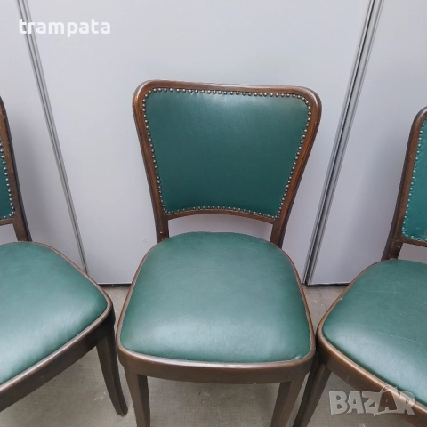 НАЙ ДОБРАТА ОФЕРТА Дизайнерски винтидж столове Roman Geis 1950  , снимка 3 - Антикварни и старинни предмети - 52977097