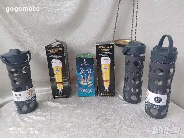 Еко стъклени бутилки за течности с сламка, made in USA, снимка 5 - Други стоки за дома - 50433426