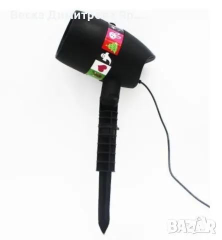 LED проектор с избор от 12 сменящи се Halloween диска -, снимка 3 - Друга електроника - 47297643