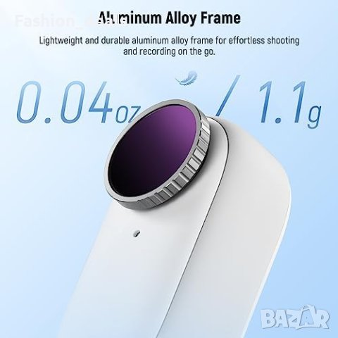 Нови 6 броя Поляризиращи филтри за екшън камера Insta360 GO 2 GO 3, снимка 3 - Чанти, стативи, аксесоари - 41959318