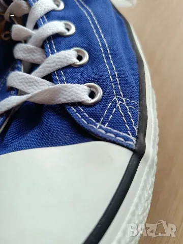 Чисто нови оригинални кецове Converse Chuck Taylor All Star (високи), сини – размер 44 (без кутия), снимка 11 - Кецове - 56041995