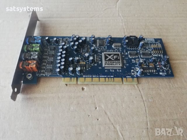 Звукова карта Creative Labs Sound Blaster X-Fi Xtreme Fidelity SB0790 7.1-Ch. PCI, снимка 5 - Други - 41384953