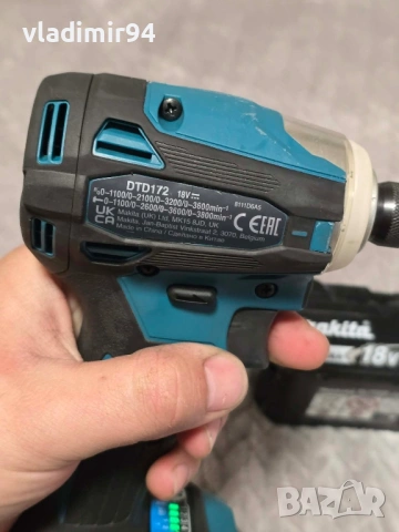 Makita DTD 172 2x5Ah, снимка 3 - Винтоверти - 53761598