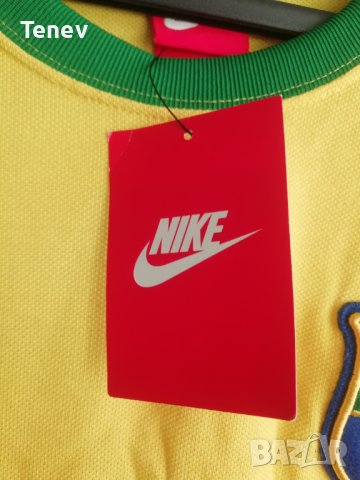 Brazil Nike нова оригинална памучна мъжка тениска Бразилия размер М, снимка 5 - Тениски - 41343365