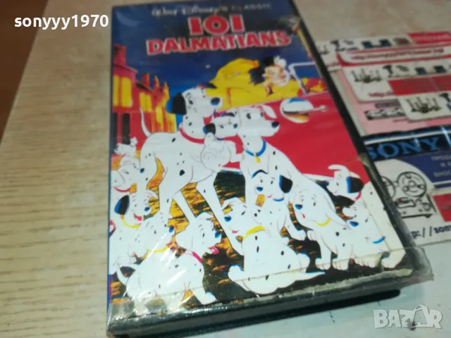101 ДАЛМАТИНЦИ-VHS VIDEO TAPE 0801251536, снимка 3 - Други жанрове - 48601106