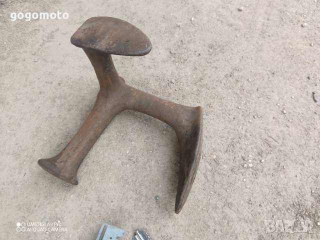 Наковалня, калъп за ремонт на обувки, Оригиналена стара немска обущарска наковалня, калъп за обувки, снимка 1