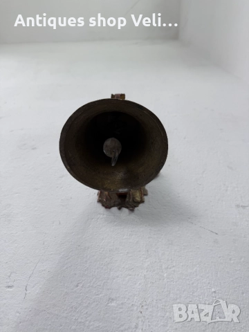 Голяма камбана за стена №7443, снимка 4 - Антикварни и старинни предмети - 51960412