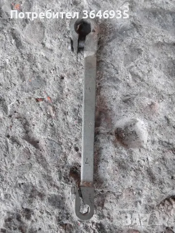 Ключ за спирачни тръбички,7×11.