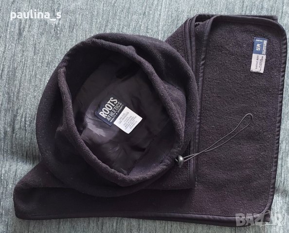 Два броя / Винтидж / Марков комплект от аксесоари - барета и шал , снимка 3 - Шапки - 44443640