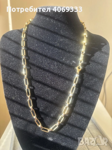 Златен ланец от 14 каратово злато 22.53гр, снимка 10 - Колиета, медальони, синджири - 51752084