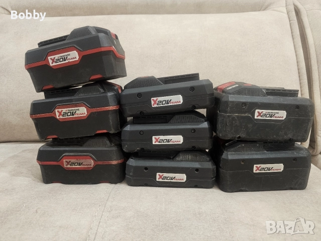 Парюксайд Parkside 20V 4AH / 8AH Батерии - Работещи