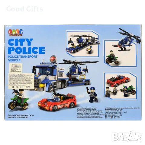Конструктор City Police тип Лего 509 части Конструктор Градска полиция, снимка 2 - Конструктори - 49143322