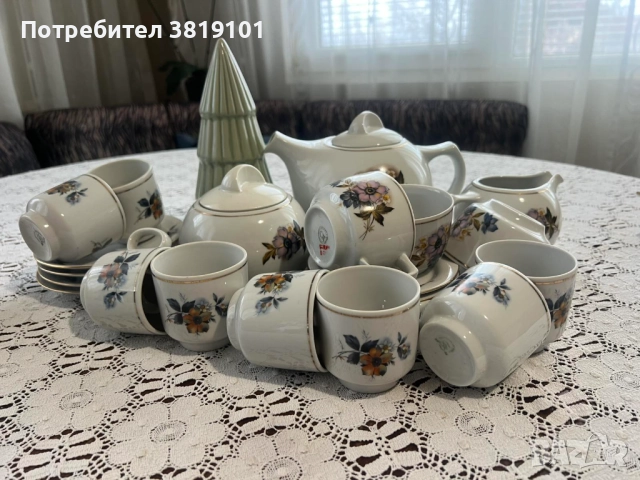 Сервиз кафе Китка, снимка 4 - Сервизи - 52509349