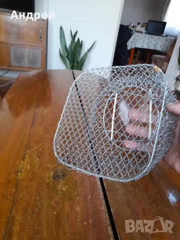 Стара метална пазарска чанта #3, снимка 4 - Други ценни предмети - 47439970