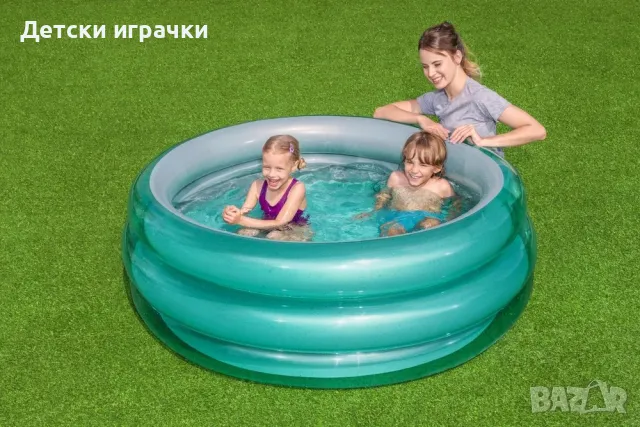 Детски надуваем басейн Bestway, 150 x 53 см, 3 въздушни камери, снимка 1