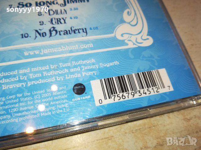 JAMES BLUNT-ORIGINAL CD 1903231312, снимка 15 - CD дискове - 40056815
